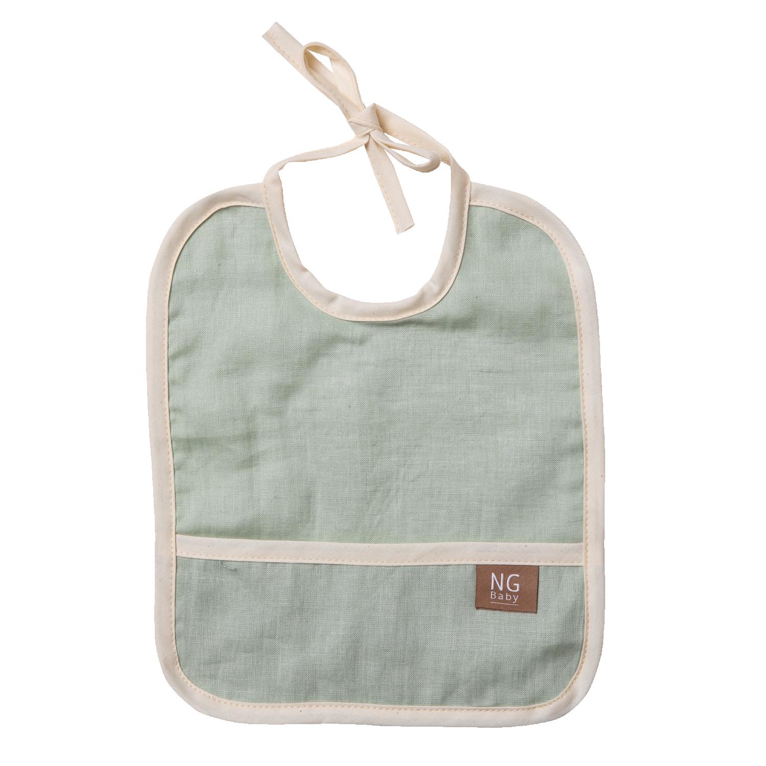 Ng Baby Bib Mood Sage Green