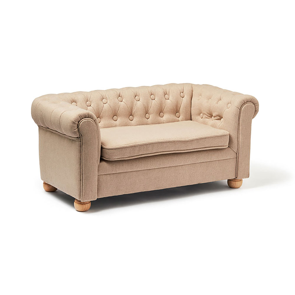  Kids Concept Sofa Chesterfield liten beige