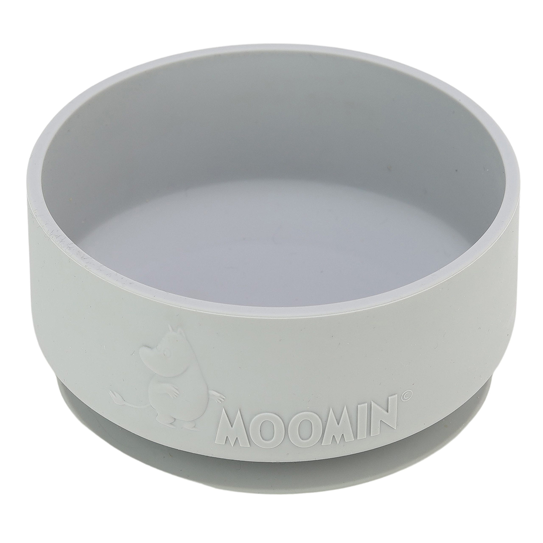 Right Start Mummiskål med sugekopp Easy Grey