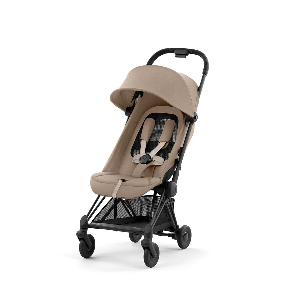 Cybex COYA barnevogn Matt Black Cozy Beige 