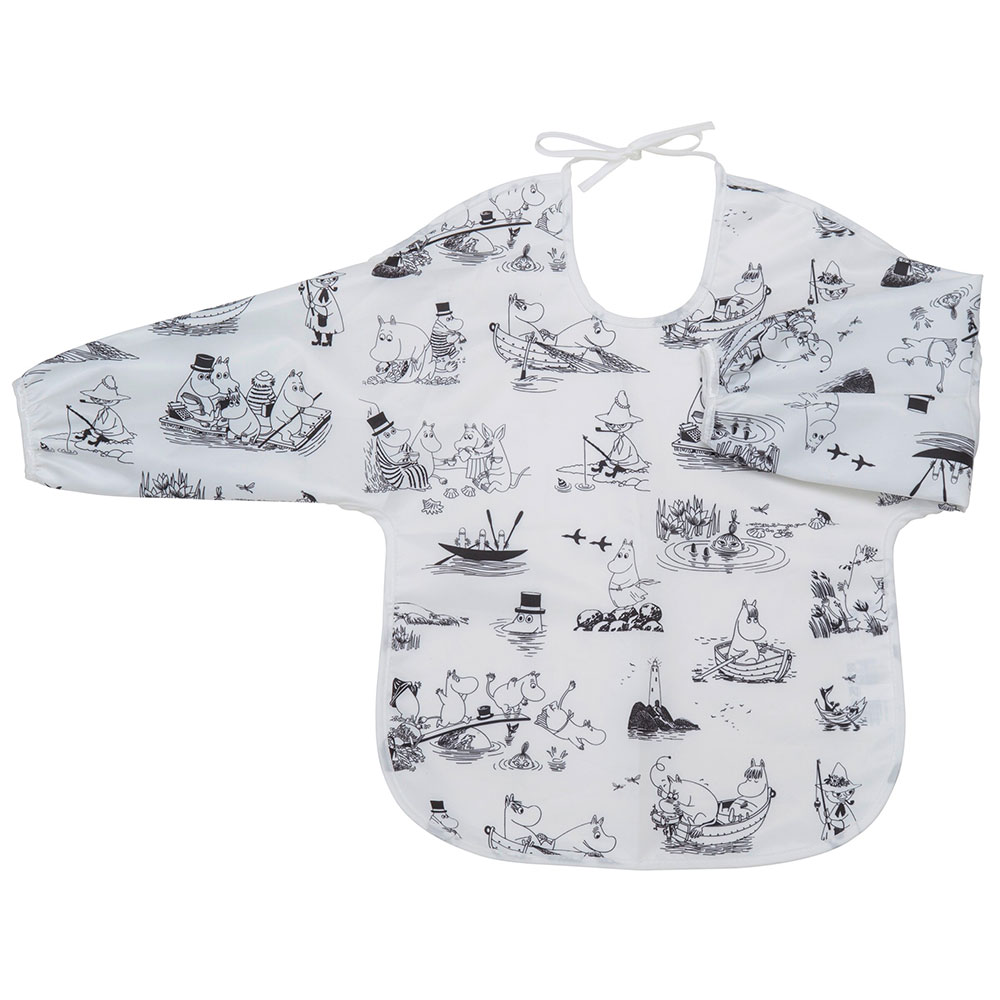 Right Start Mumin Vann- og badesmekk med erme/apron