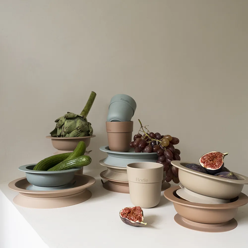 Elodie Barneservise 3-delt Soft Terracotta