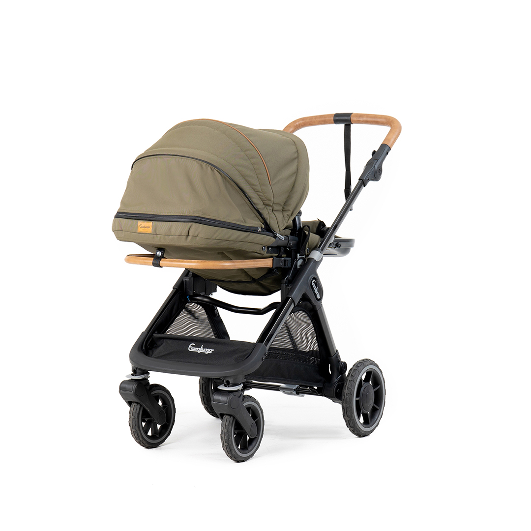Emmaljunga Solo barnevogn Outdoor Olive