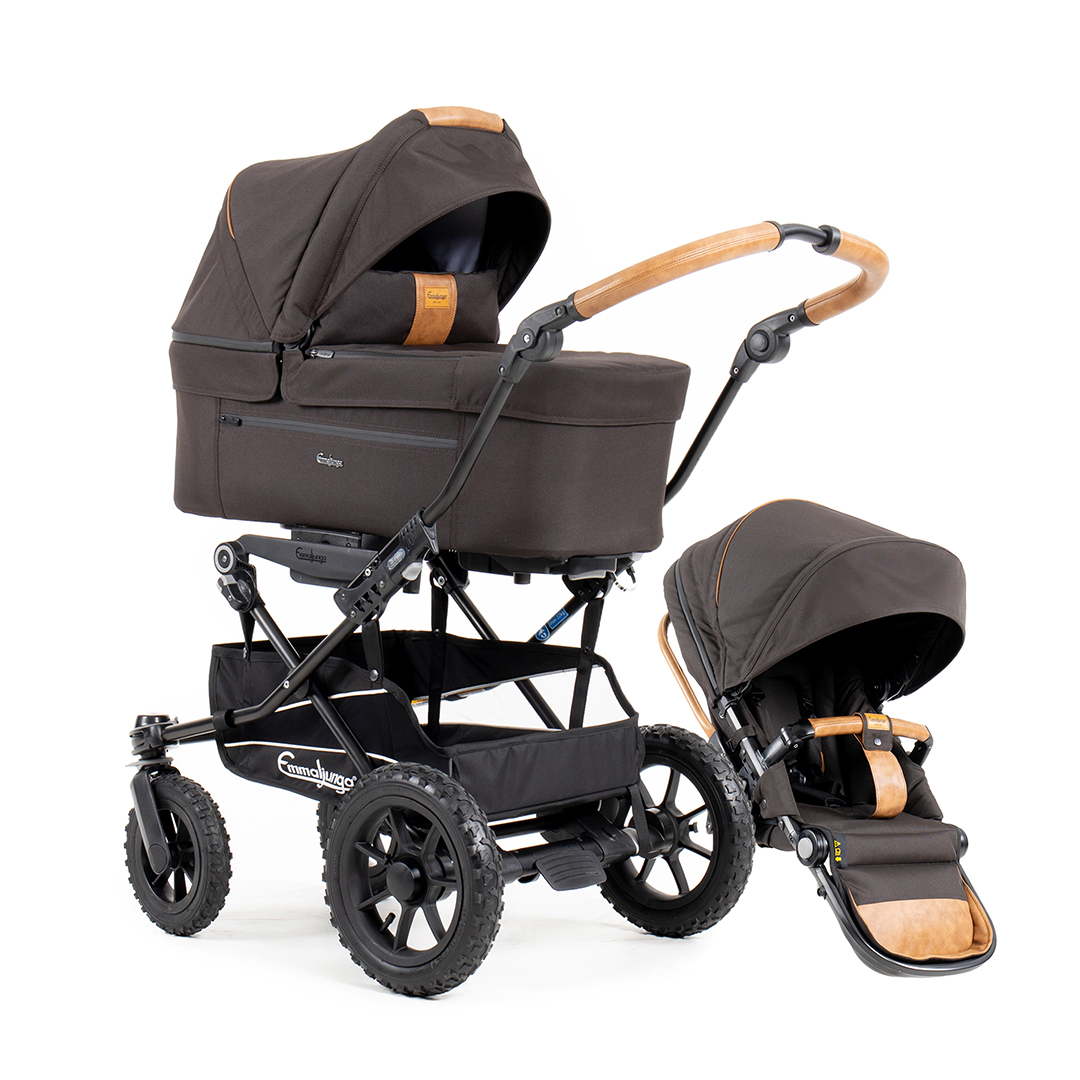 Emmaljunga Alu S barnevogn Ergo Outdoor Brown