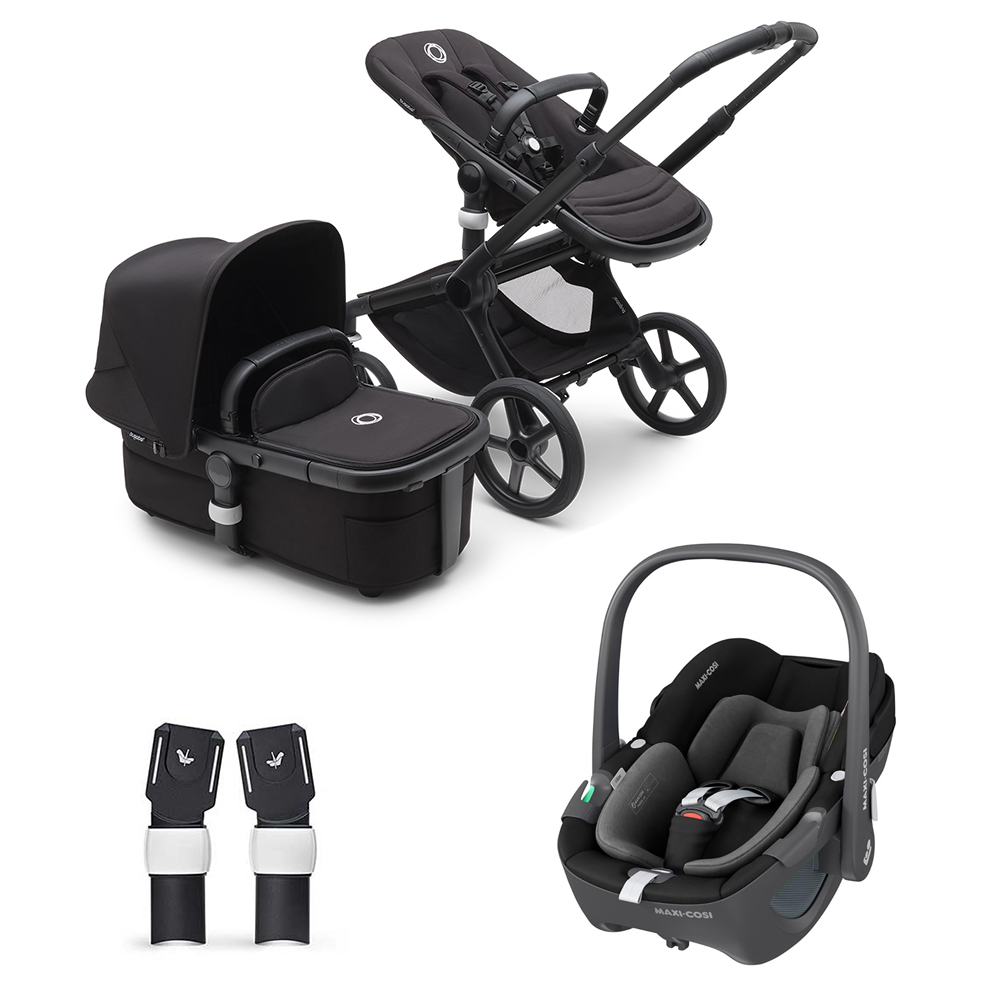 Bugaboo Fox 5-pakning og Maxi-Cosi bilstol
