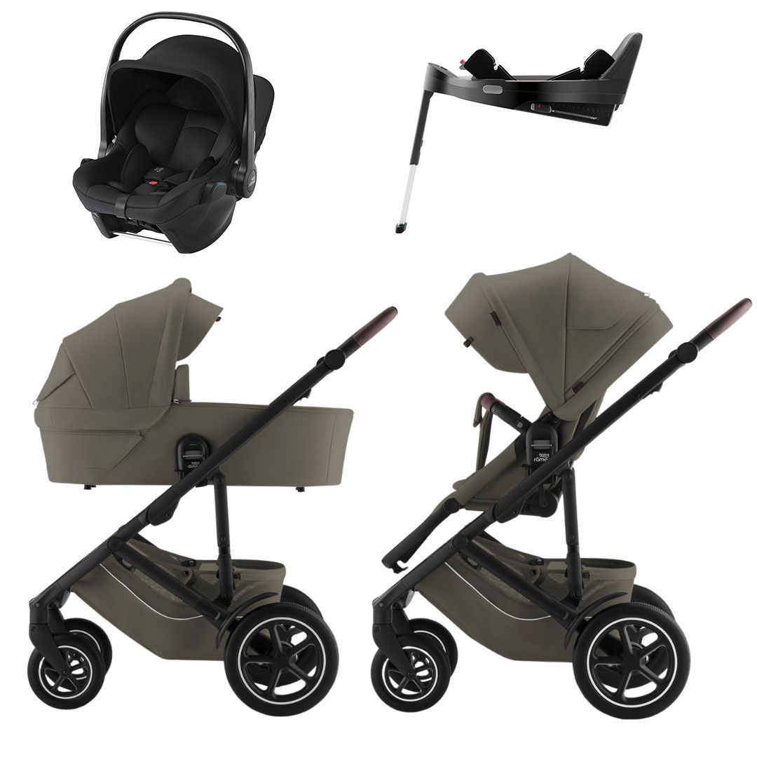 Britax Smile 5Z Urban Olive + Core barnevognpakke