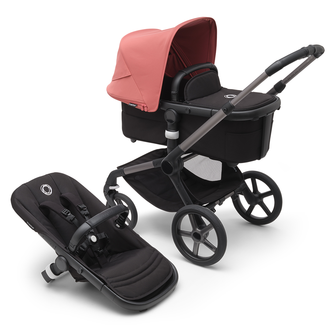 Bugaboo Fox 5 barnevogn Sunrise Red