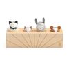 Sebra Wooden pop up-leketøy i tre