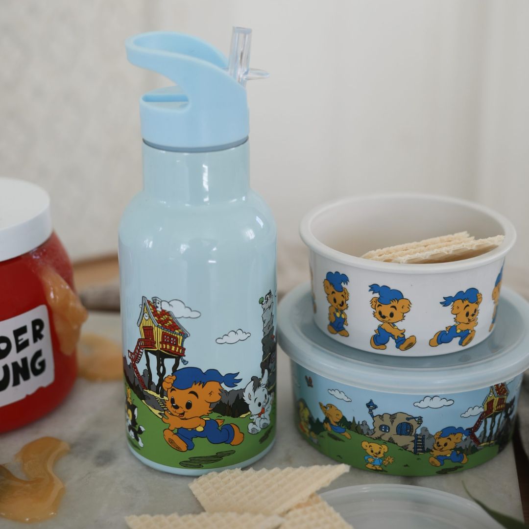 Høyre start Bamse, Vannflaske, motiv