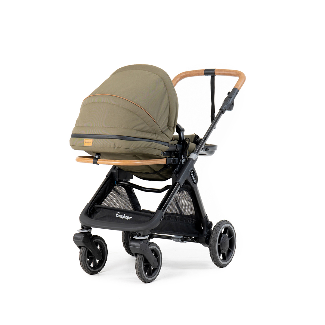 Emmaljunga Solo barnevogn Outdoor Olive
