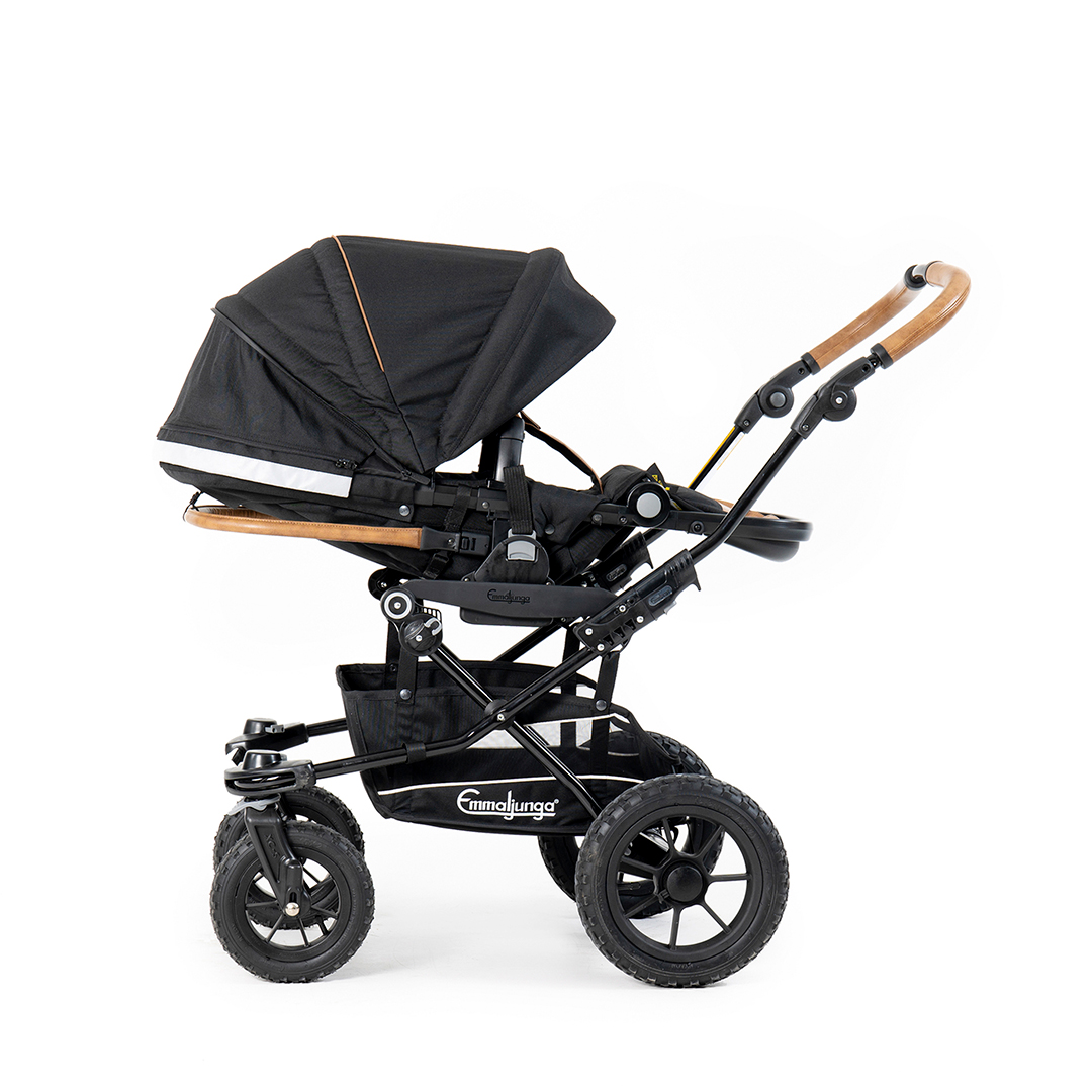 Emmaljunga Alu S barnevogn Ergo Outdoor Svart