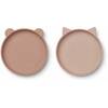 Liewood Olivia tallerkener 2-p Rose mix