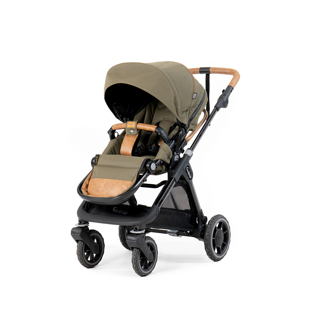 Emmaljunga Solo barnevogn Outdoor Olive