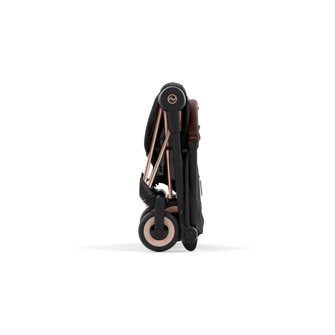Cybex COYA barnevogn Matt Black Leaf Green
