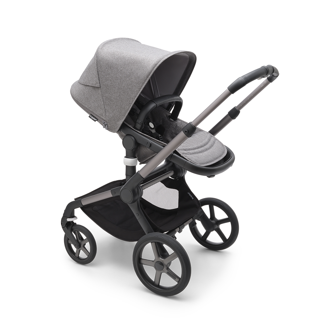 Bugaboo Fox 5 barnevogn Gråmelert