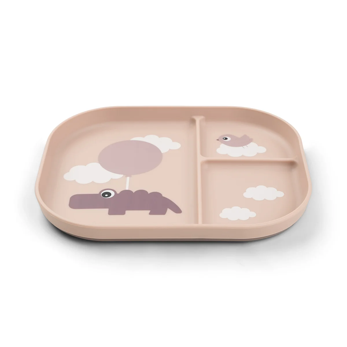 Utført av Deer Foodie plate med rom Happy clouds Powder
