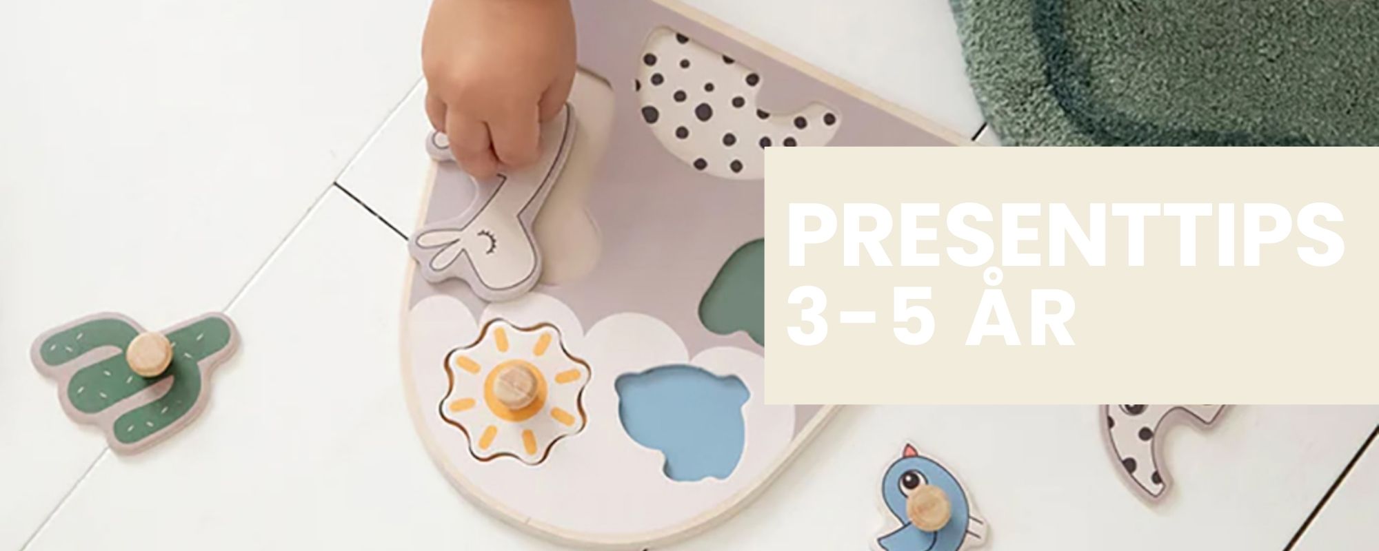 Gaveideer for 3-5 år