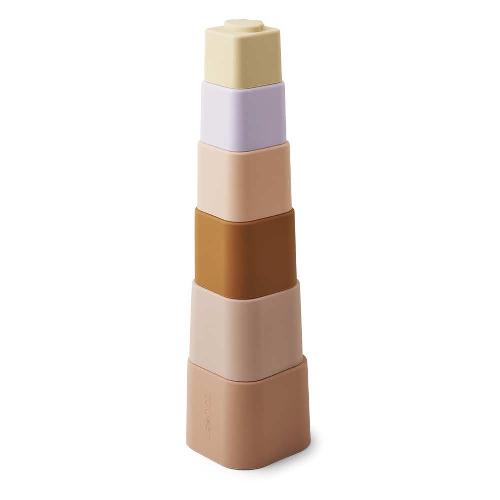Liewood Zuzu stabelkube Rose multi mix