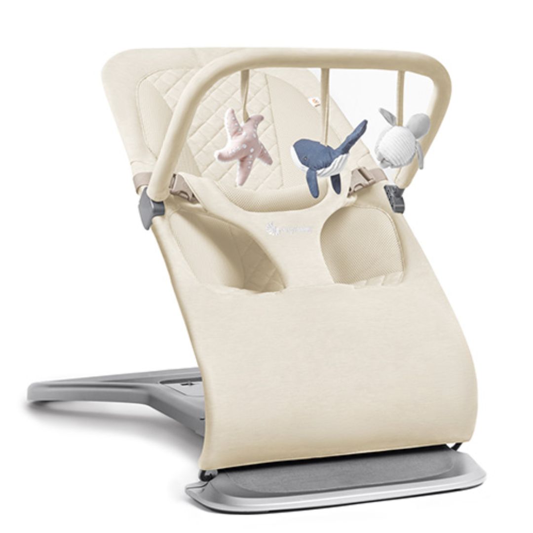 Ergobaby Evolve Babysitter lekegrind Ocean Wonders Cream