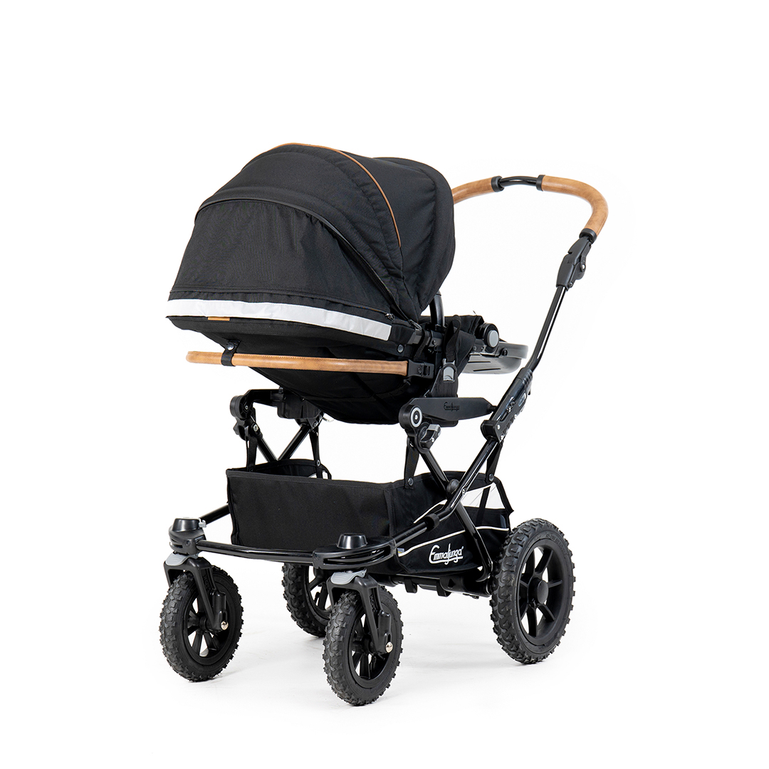 Emmaljunga Alu S barnevogn Ergo Outdoor Svart