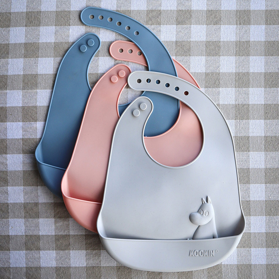 Right Start Mummi-smekker i silikon Easy Grey & Lovely Pink
