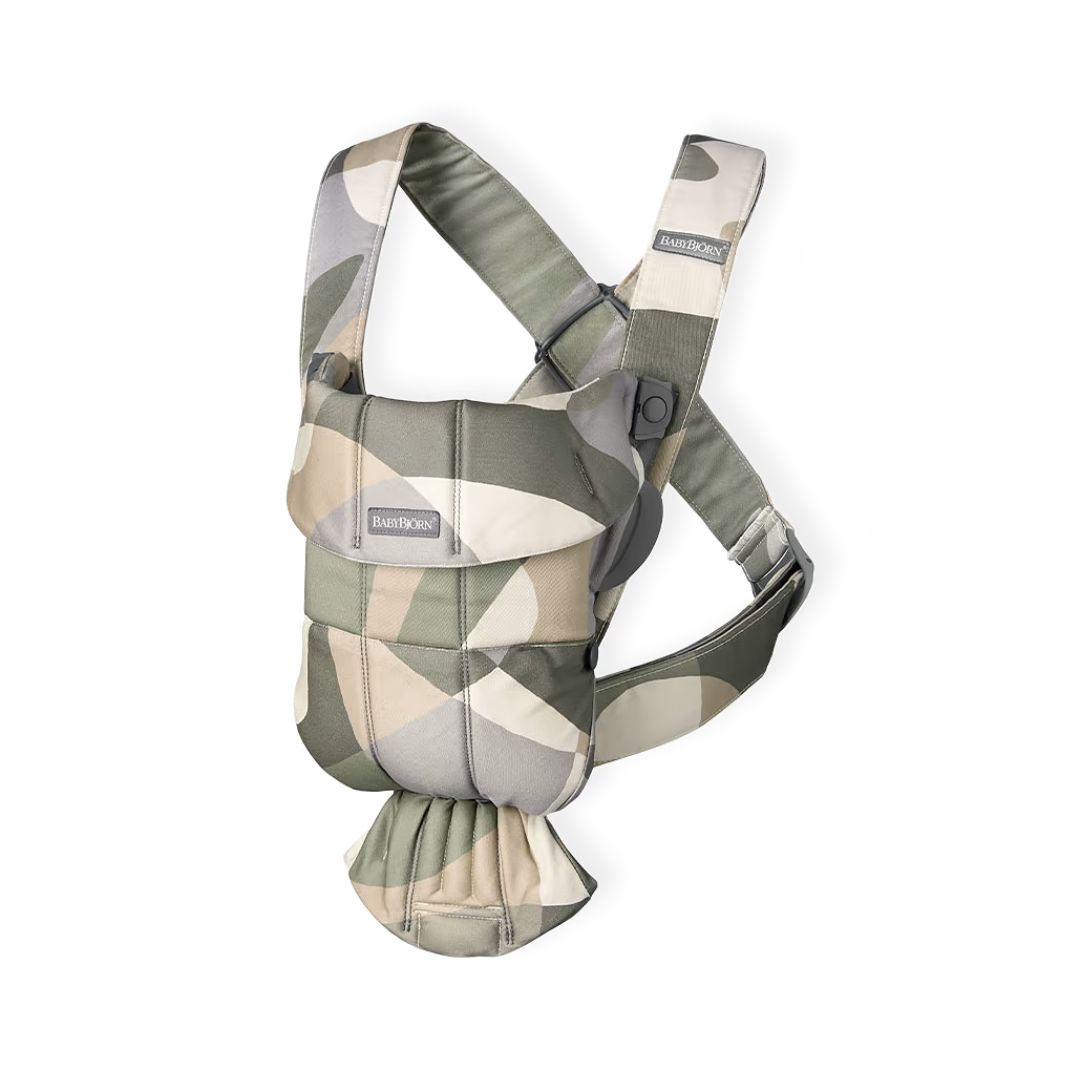 Babybjörn bæresele Mini Cotton Khaki/Grønn