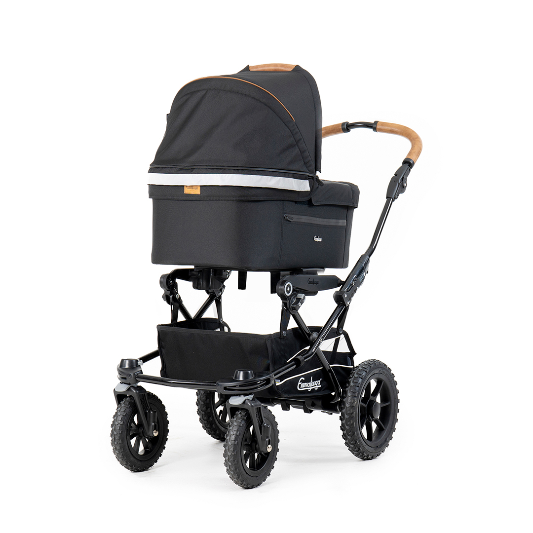 Emmaljunga Alu S barnevogn Ergo Outdoor Svart