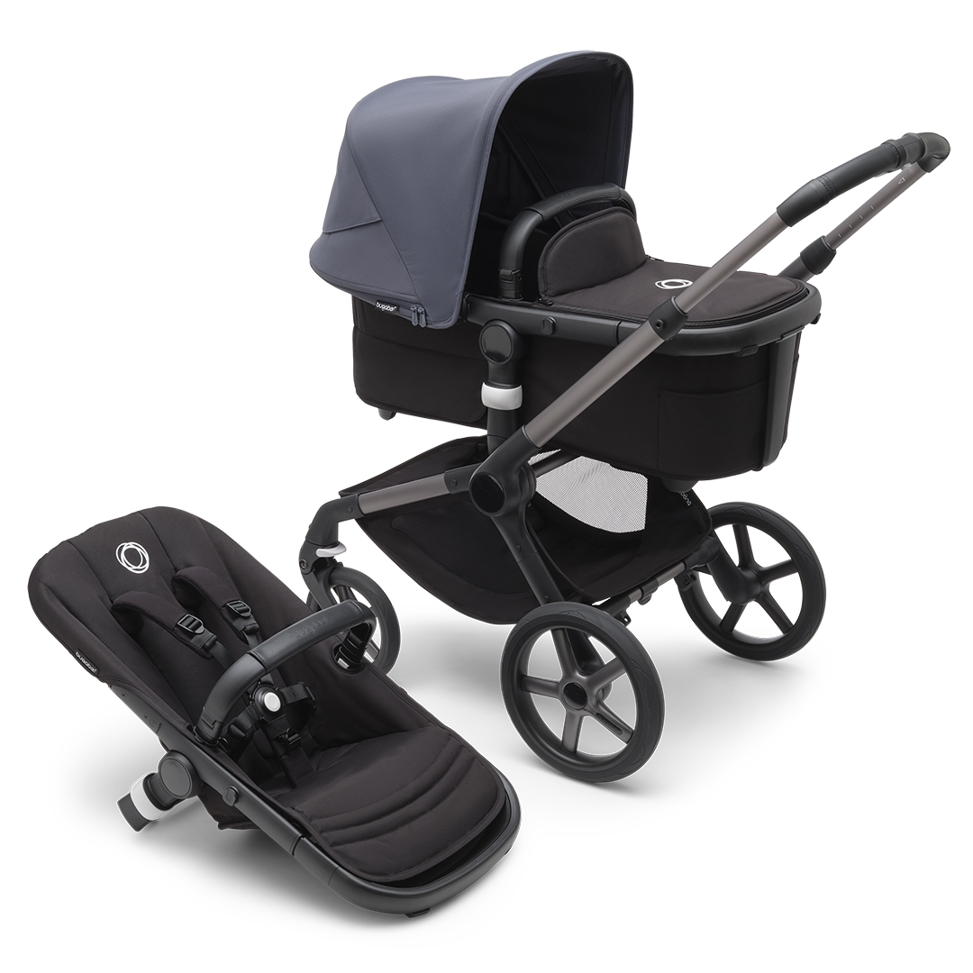 Bugaboo Fox 5 barnevogn Stormy Blue