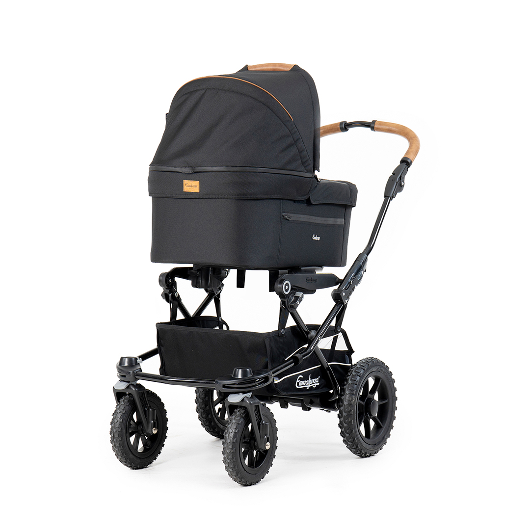 Emmaljunga Alu S barnevogn Ergo Outdoor Svart