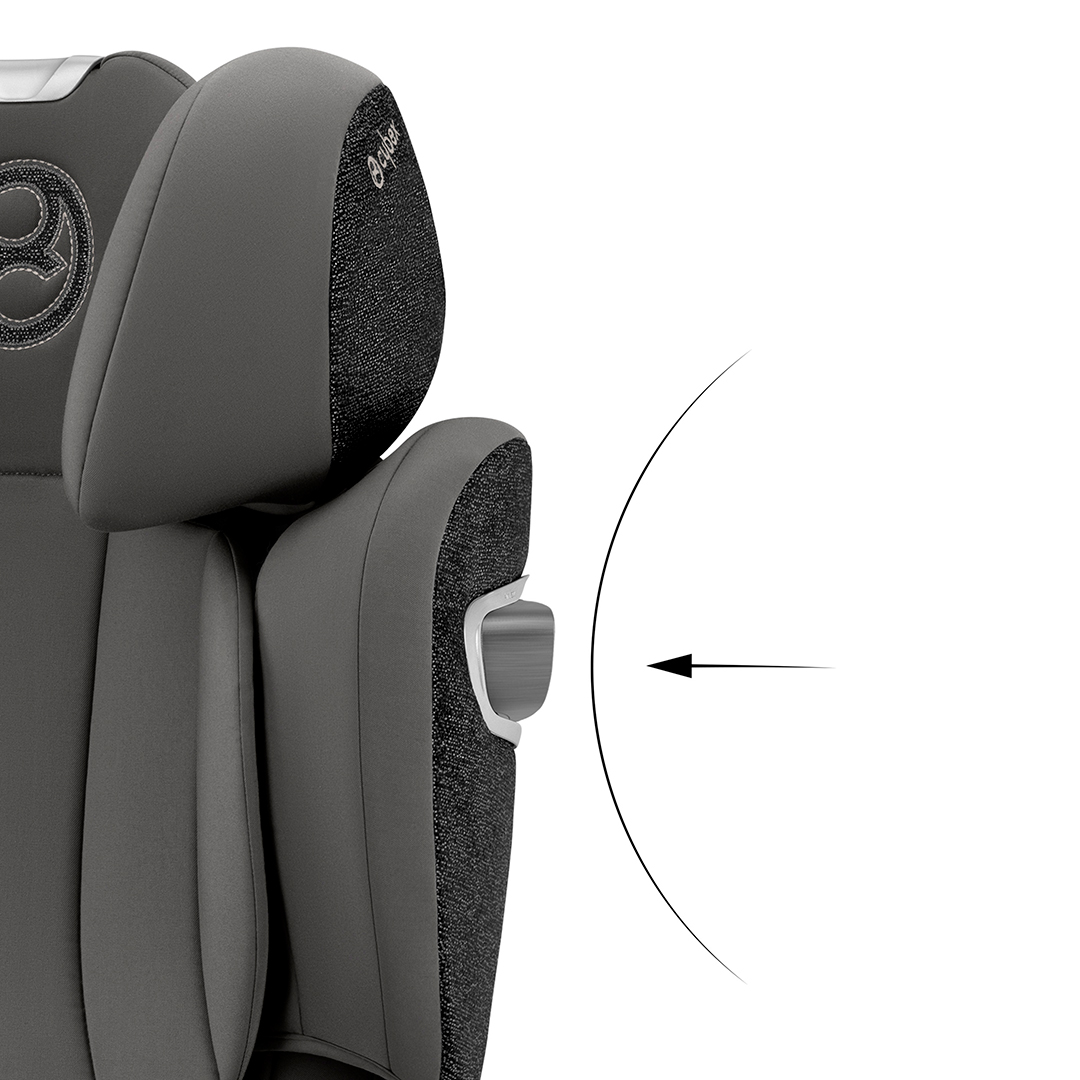 Cybex Solution T i-Fix barnesete Sepia Black