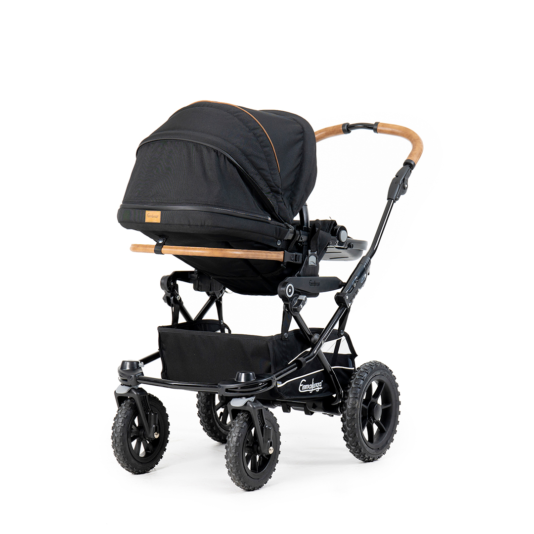 Emmaljunga Alu S barnevogn Ergo Outdoor Svart