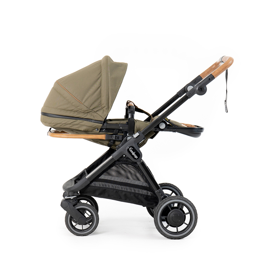Emmaljunga Solo barnevogn Outdoor Olive