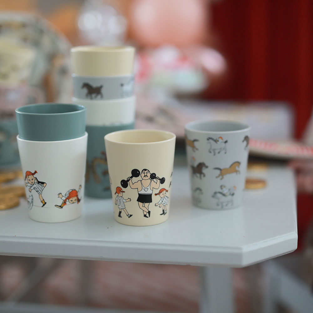 Right Start Pippi Sirkus Samlekopper 4-pakning