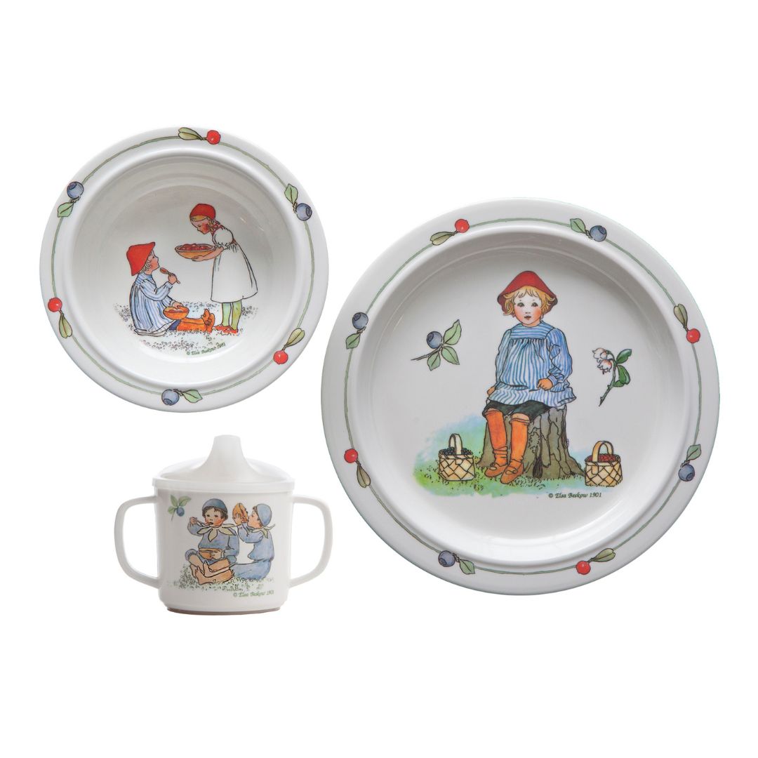 Correct Start Elsa Beskow Putte Barneservise 3-delt