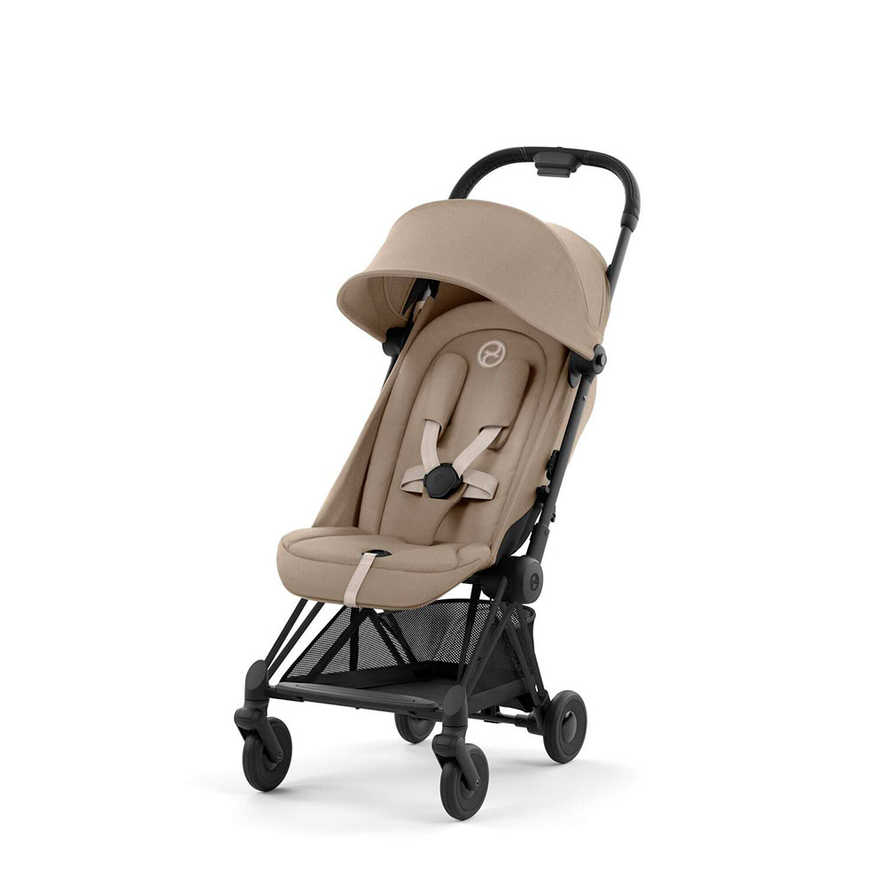 Cybex COYA barnevogn Matt Black Cozy Beige
