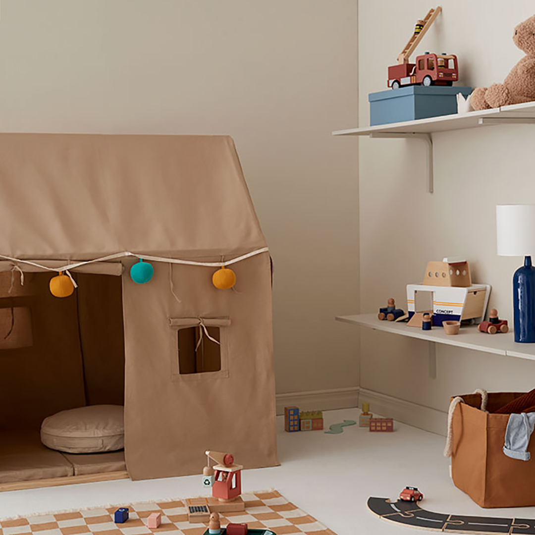 Kids Concept Girlang pomponger lilla multi