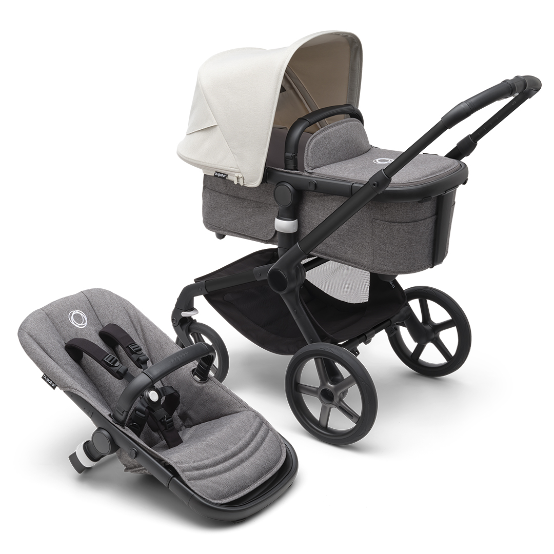 Bugaboo Fox 5 barnevogn Misty White