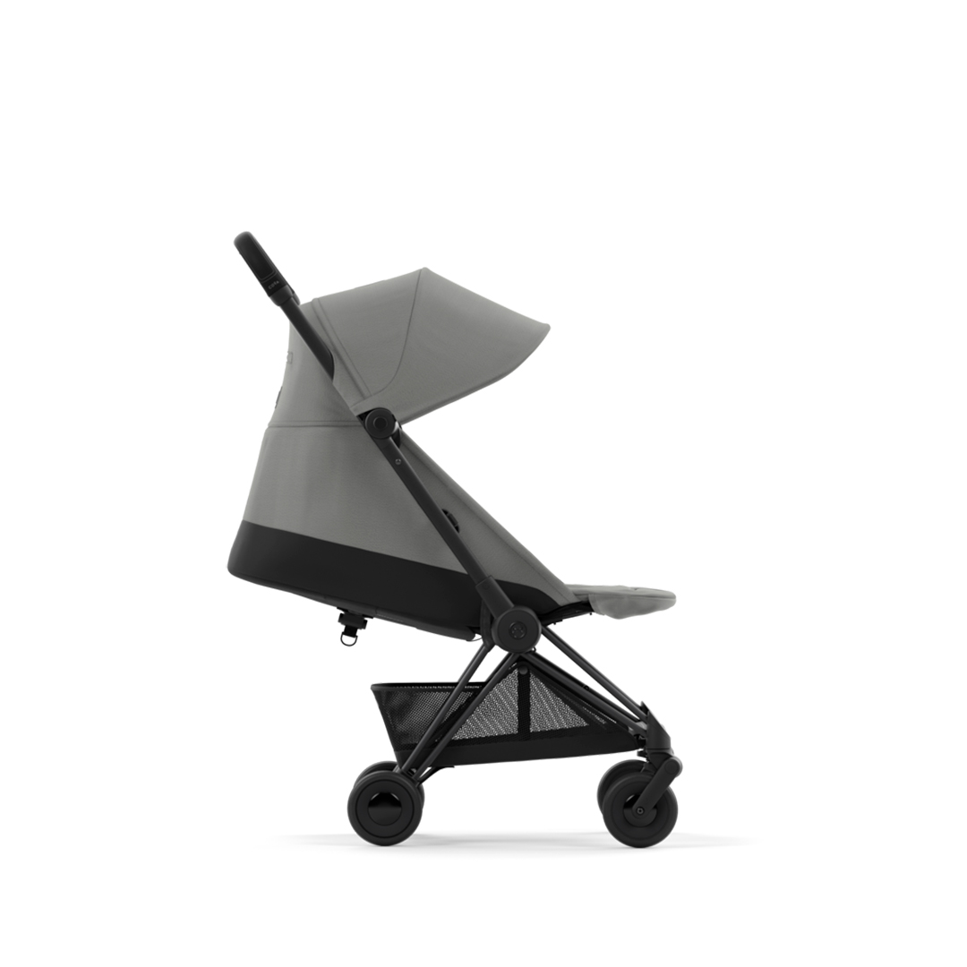 Cybex COYA barnevogn Matt Black Leaf Green