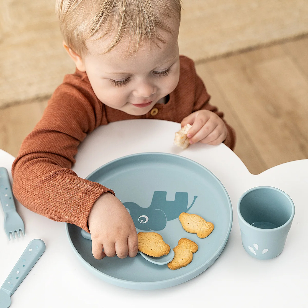 Utført av Hjortetallerken Foodie Elphee Blue