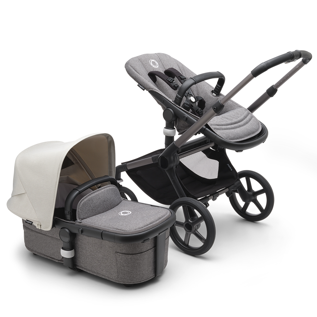 Bugaboo Fox 5 barnevogn Misty White