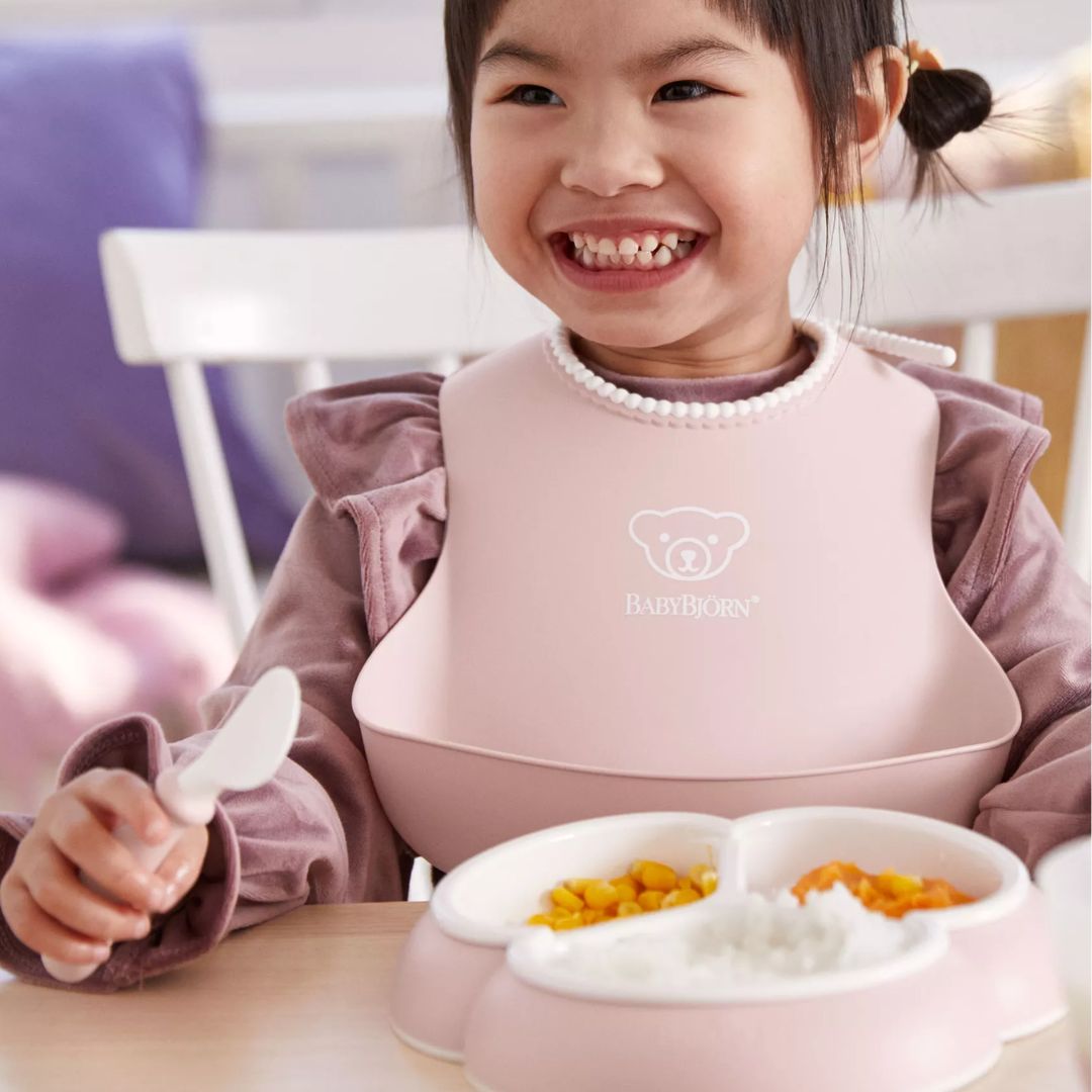 BabyBjörn Barneservise, 8 deler Pudderrosa