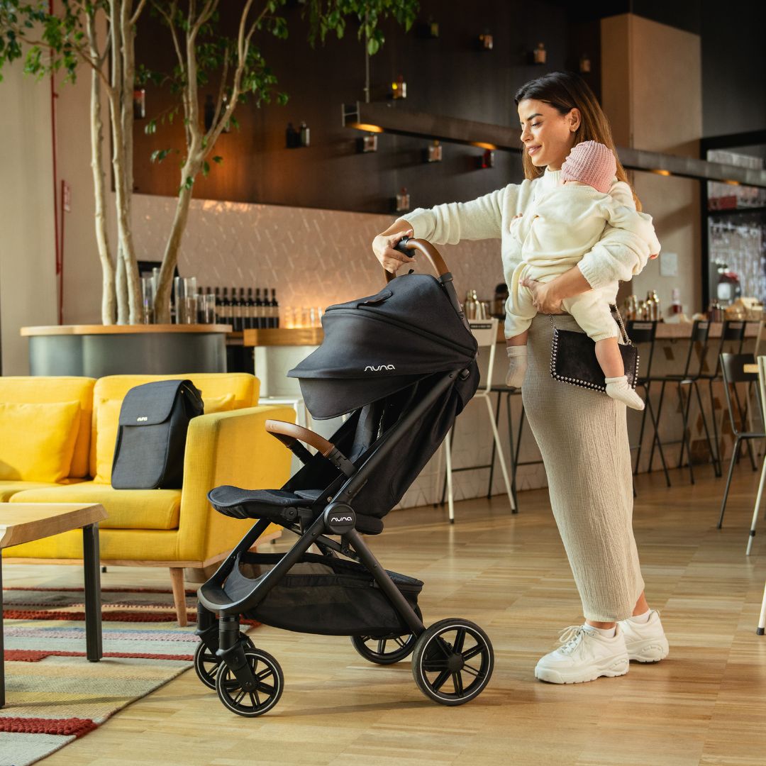 Nuna TRVL LX barnevogn CAVIAR