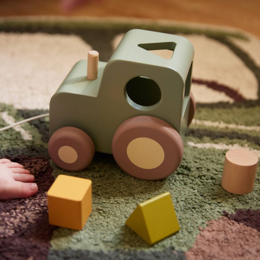 Filibabba traktor med blokker