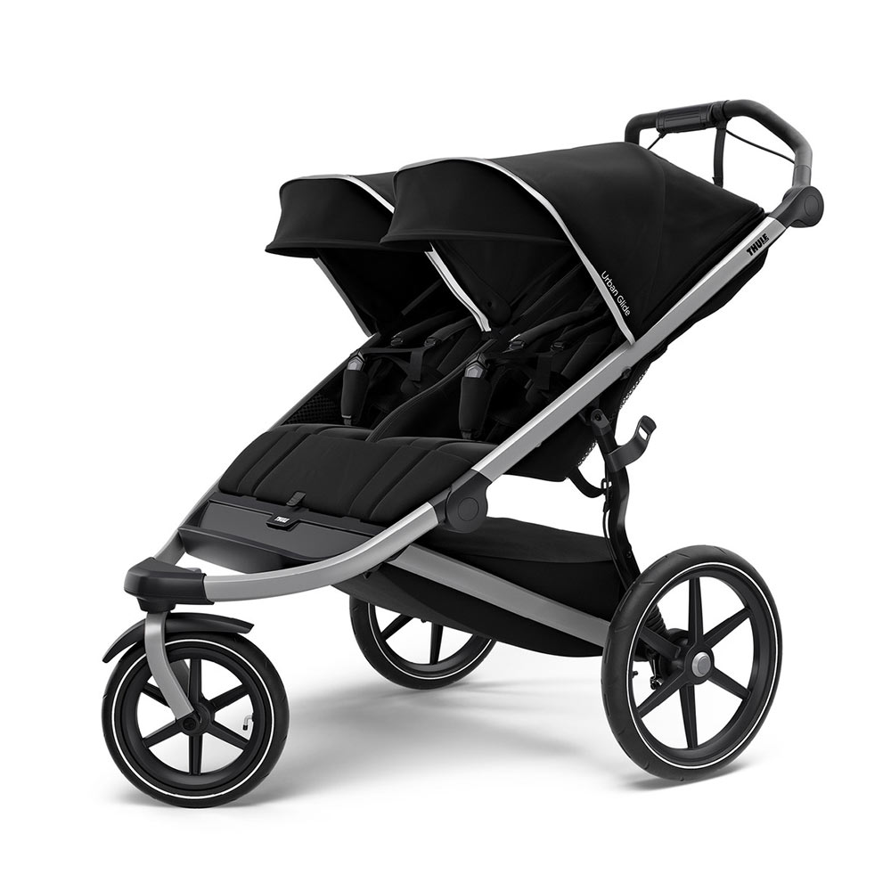Thule Urban Glide2 Double joggevogn Jet Black