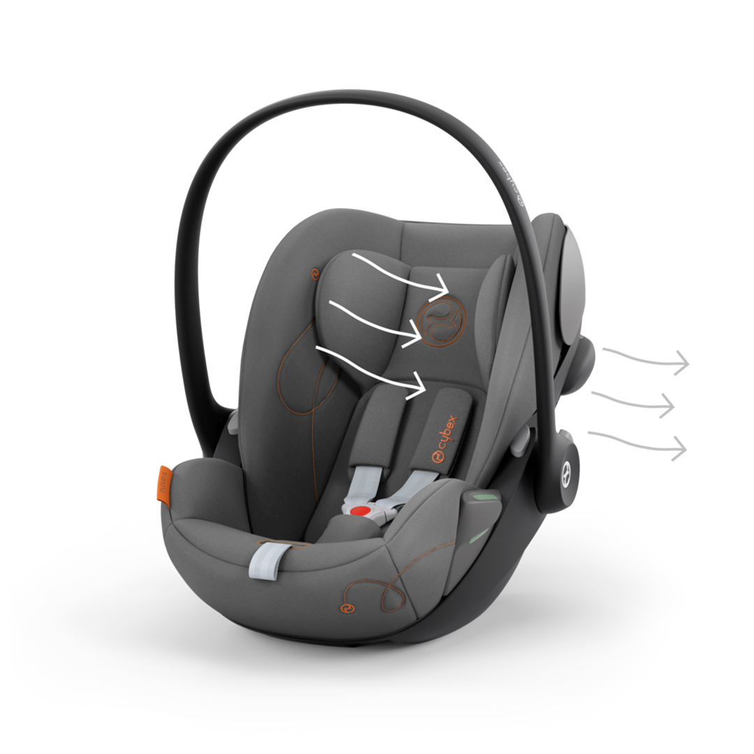 Cybex Cloud G i-Size bilstol Plus Lava Grey