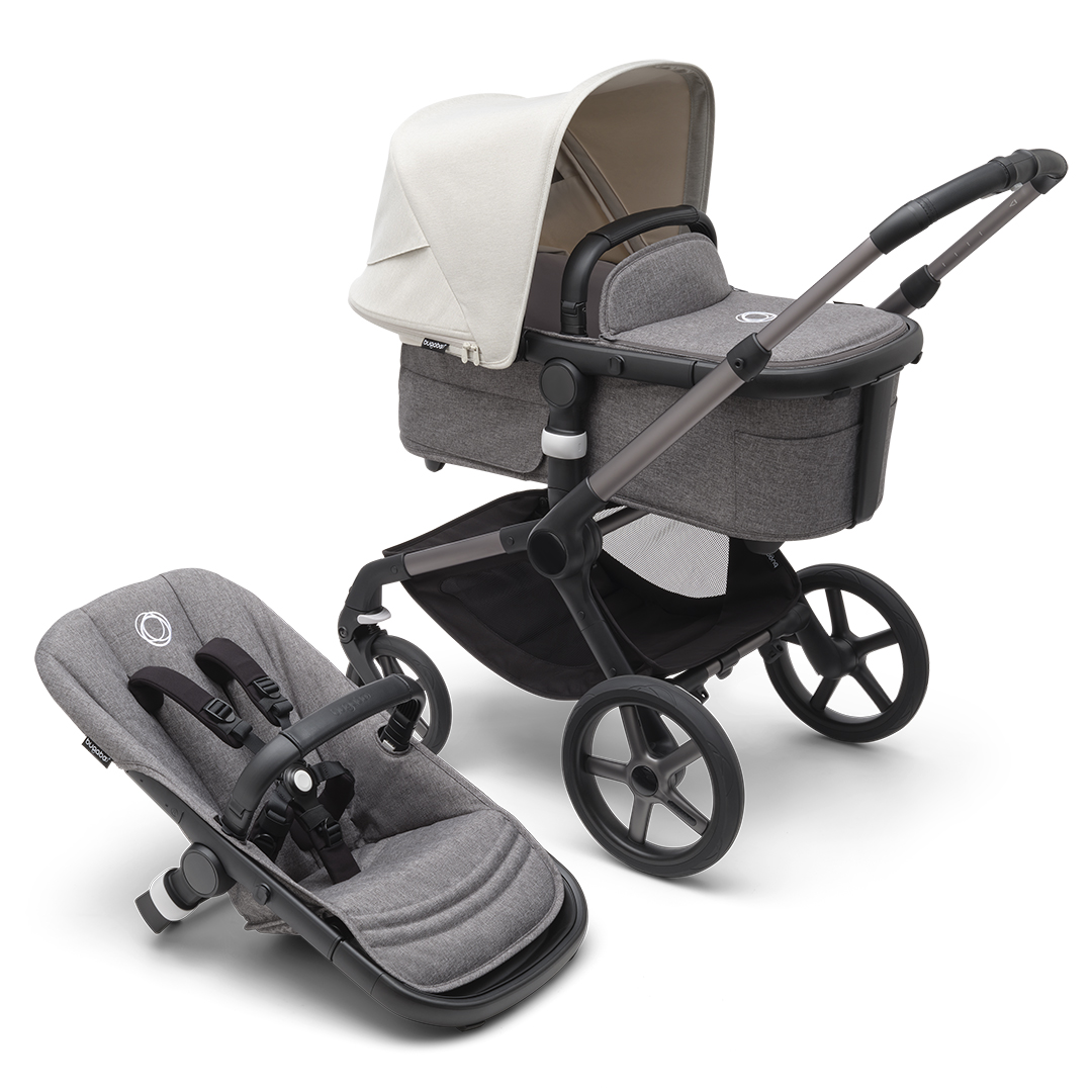 Bugaboo Fox 5 barnevogn Misty White