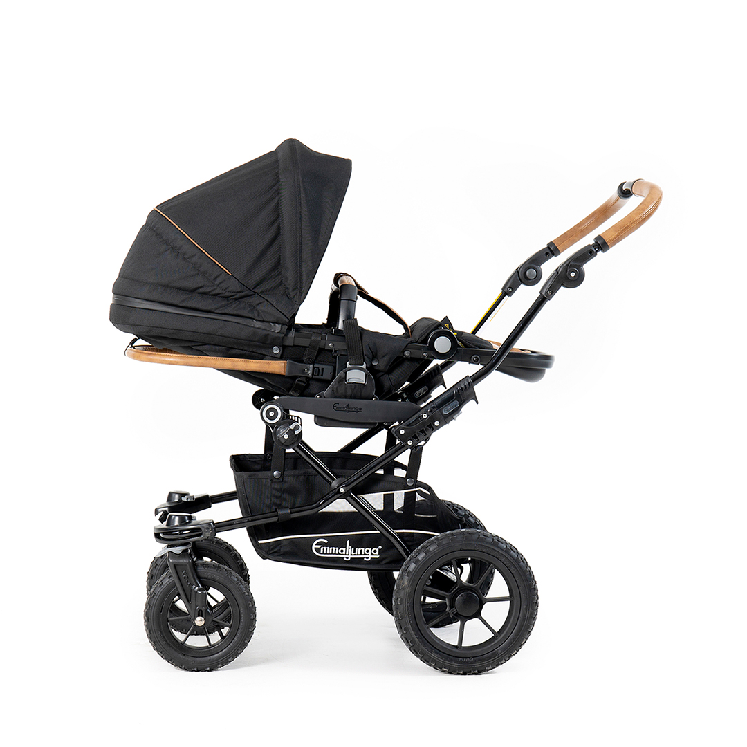 Emmaljunga Alu S barnevogn Ergo Outdoor Svart