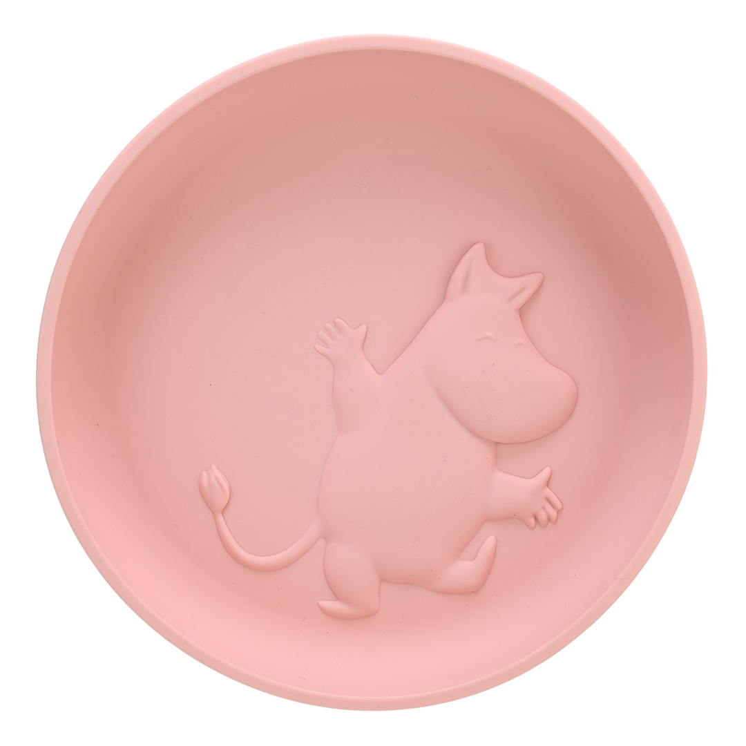 Right Start Mummitallerken med sugekopp Lovely Pink