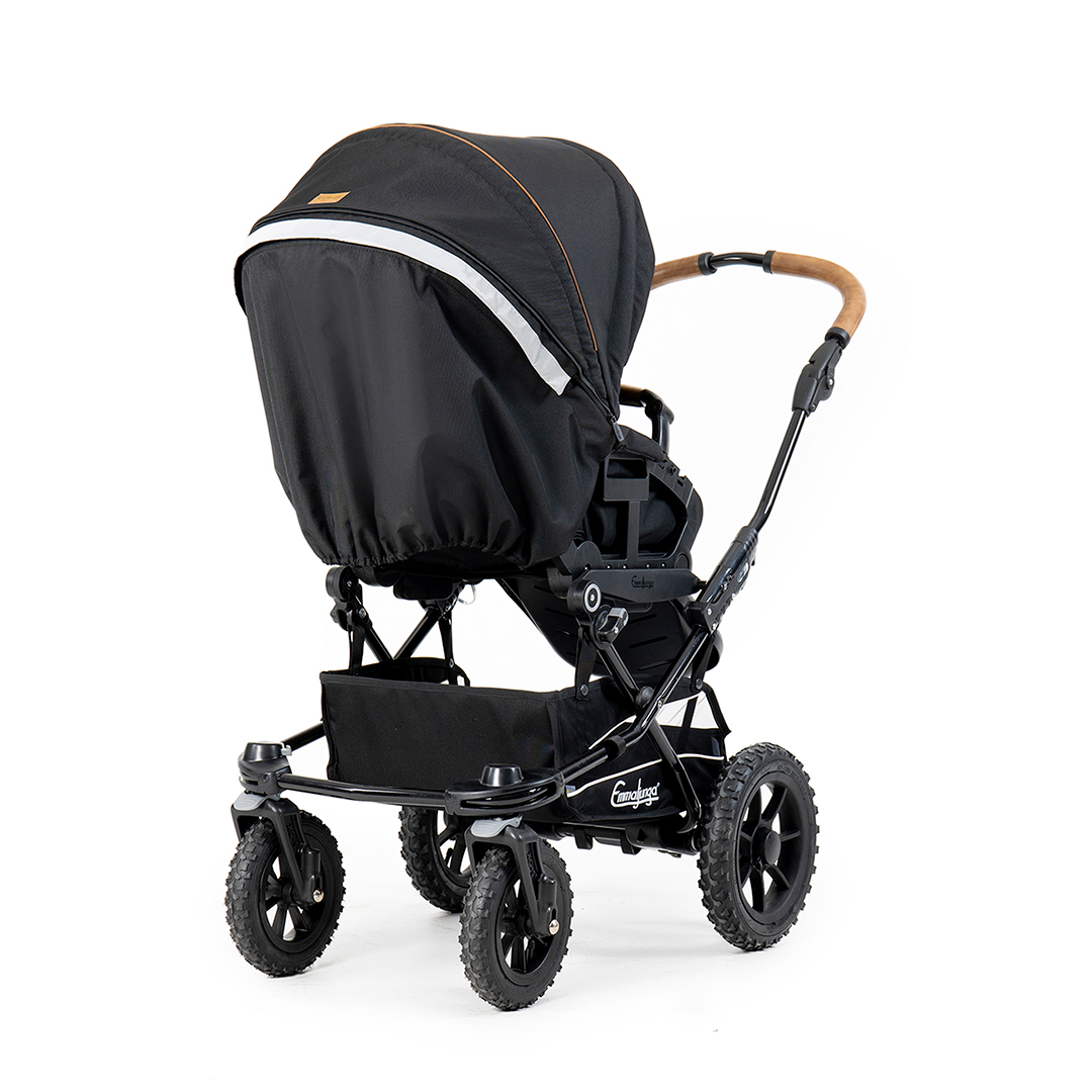 Emmaljunga Alu S barnevogn Flat All Black