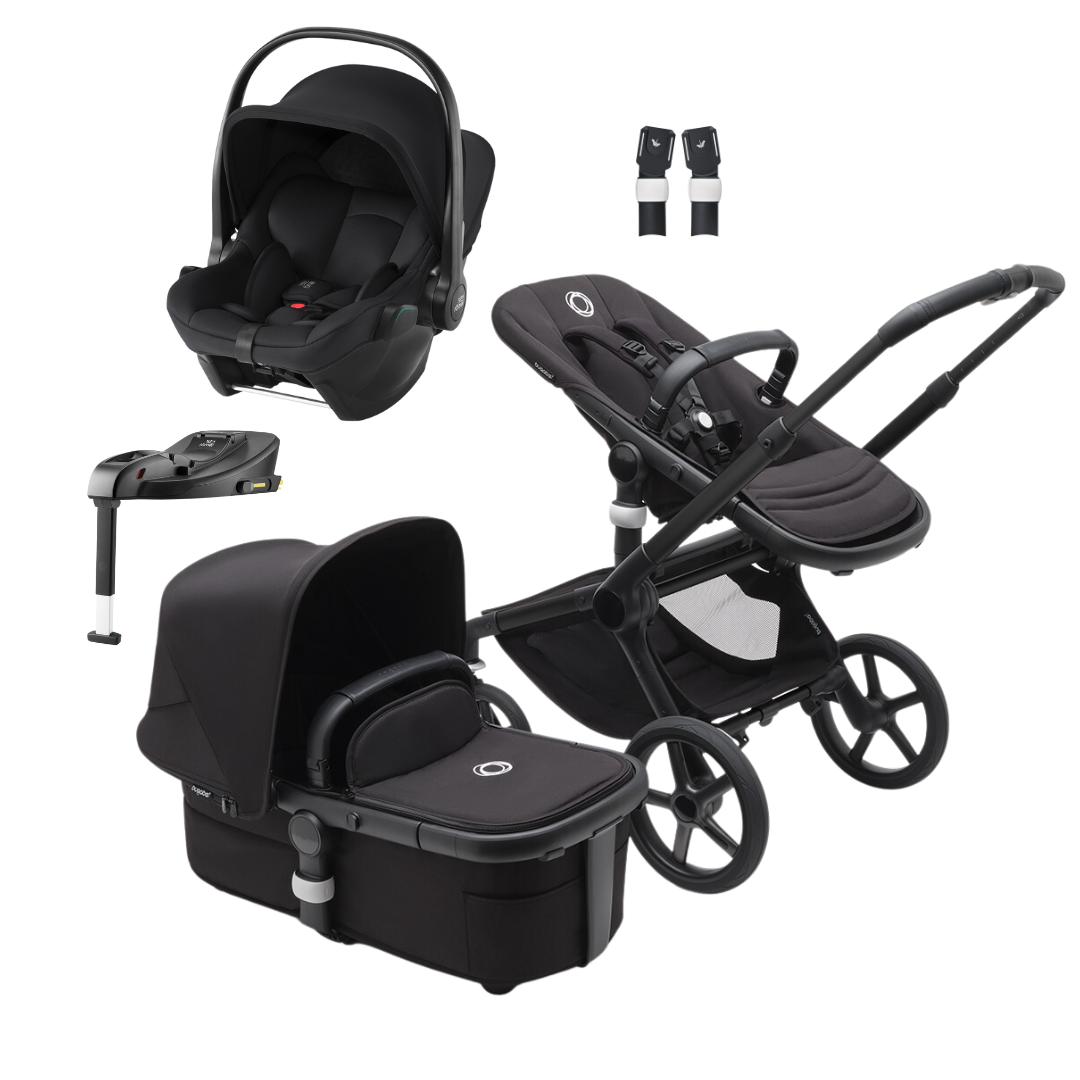 Bugaboo Fox 5 og Britax reisesystem for babyautostoler
